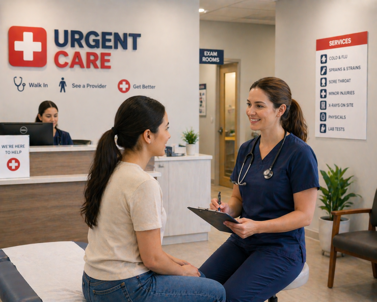 Urgent Care Clinic Interior